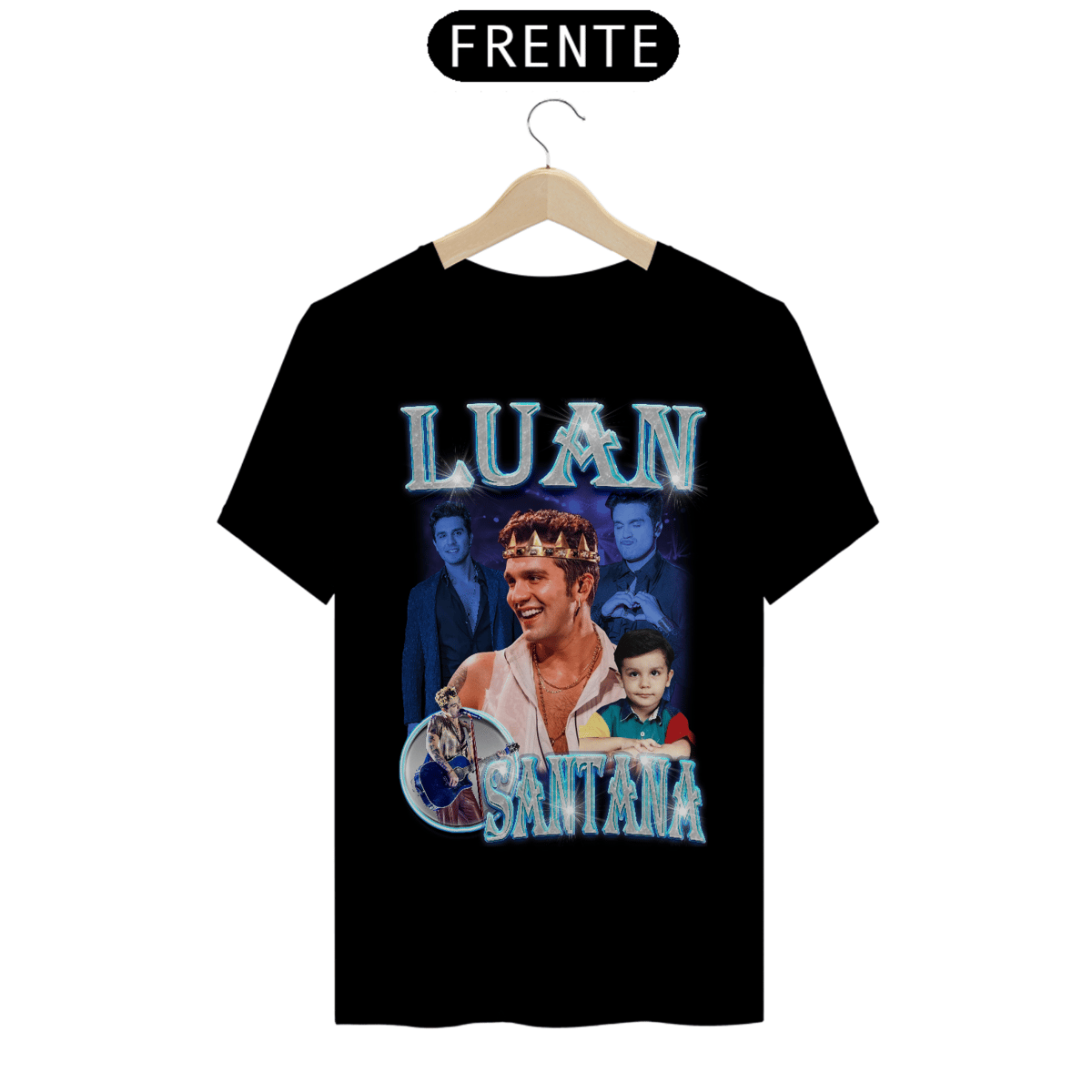 Nome do produto: Camiseta Luan Santana