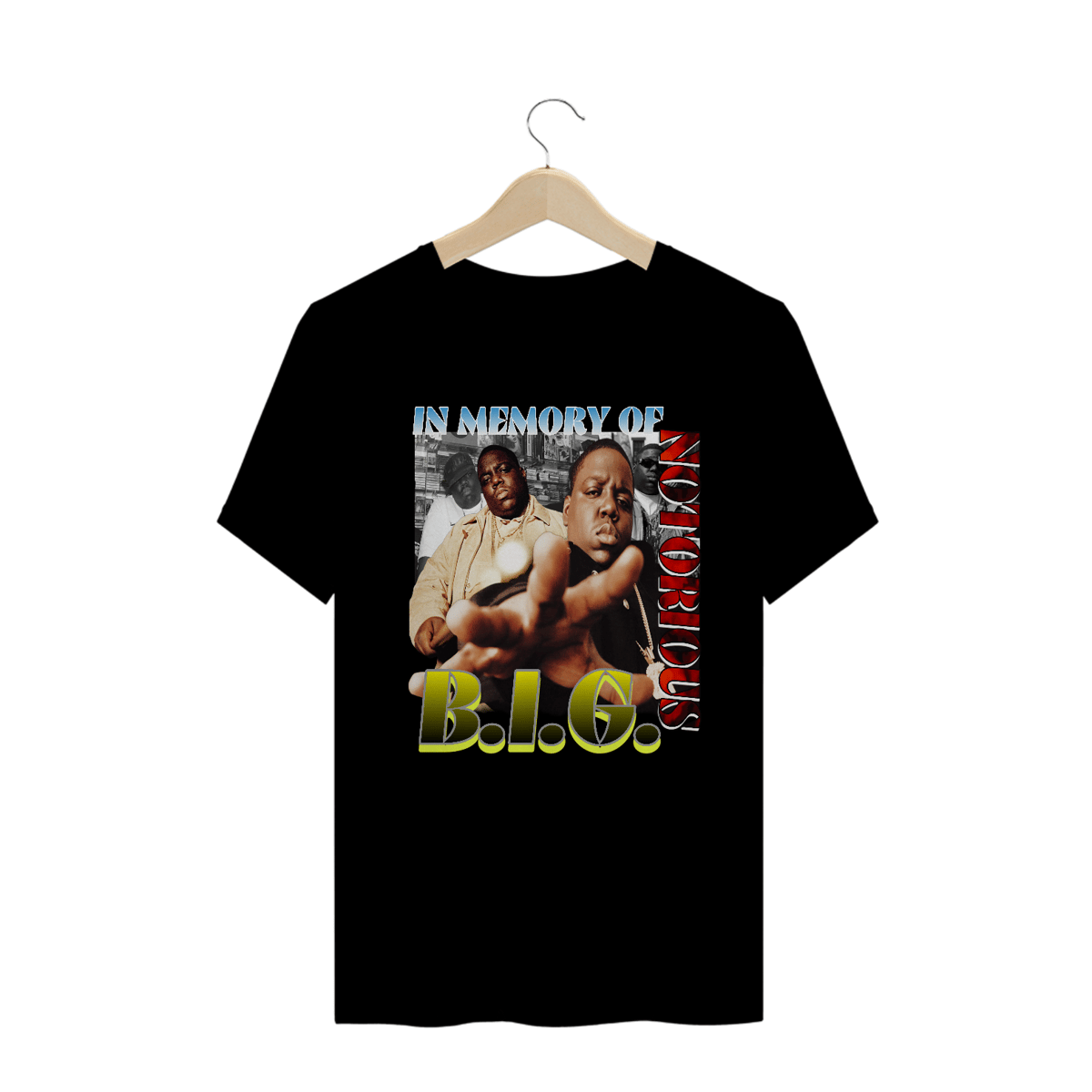 Nome do produto: Camiseta Notocious BIG - Graphic Tees