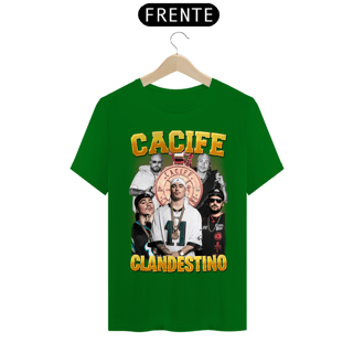 Nome do produto Camiseta Cacife Clandestino