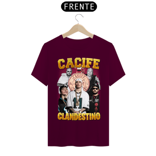 Nome do produto Camiseta Cacife Clandestino