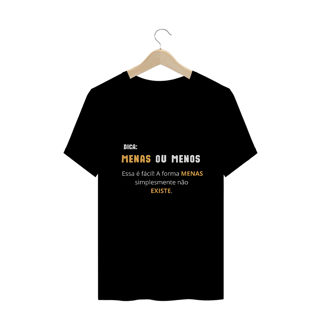 Nome do produto Menas ou Menos?