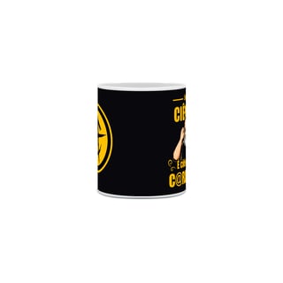 Nome do produto Caneca Ancapsu É muita Ciência Fundo Preto