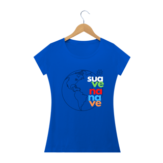 Nome do produto Camiseta Dimona Feminina Personalizada Suave Na Nave 