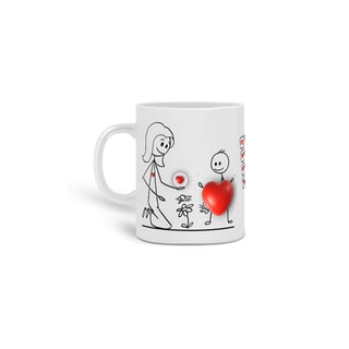 Caneca Amor de Mãe Transborda