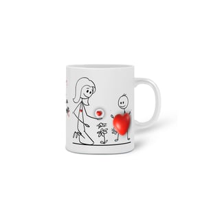 Nome do produto Caneca Amor de Mãe Transborda