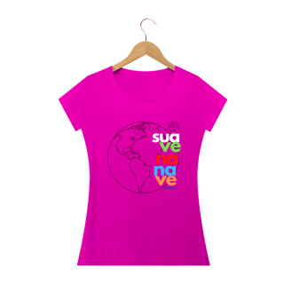 Nome do produto Camiseta Dimona Feminina Personalizada Suave Na Nave 