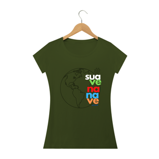 Nome do produto Camiseta Dimona Feminina Personalizada Suave Na Nave 