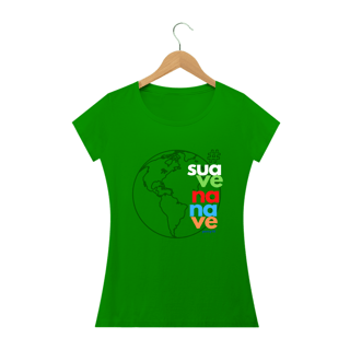 Nome do produto Camiseta Dimona Feminina Personalizada Suave Na Nave 