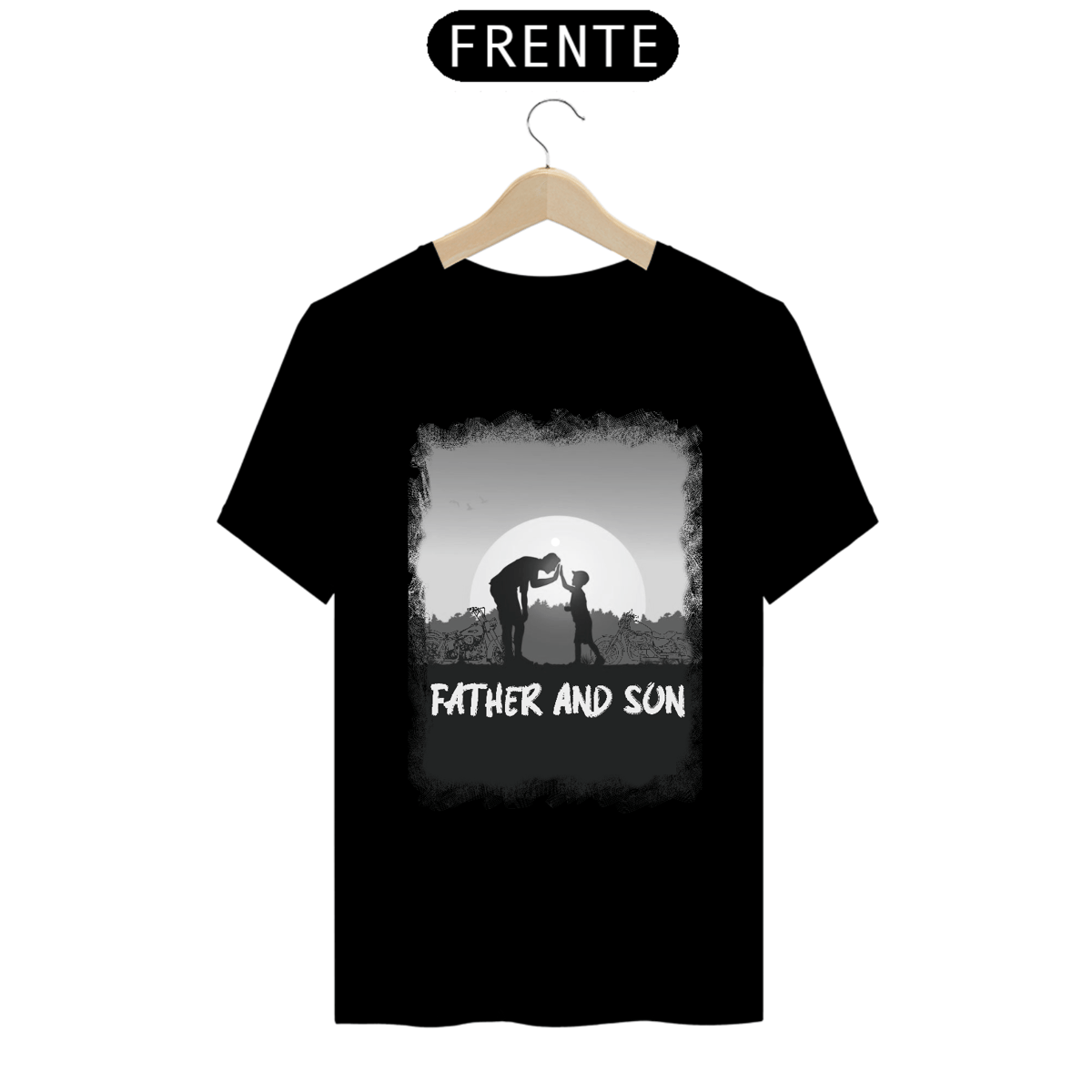 Nome do produto: CAMISETA FATHER AND SON