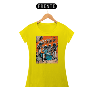 Nome do produto Rock Will Never Die - Fem