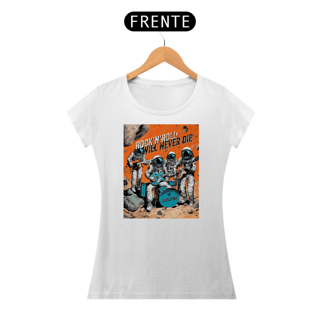 Nome do produto Rock Will Never Die - Fem