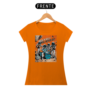 Nome do produto Rock Will Never Die - Fem
