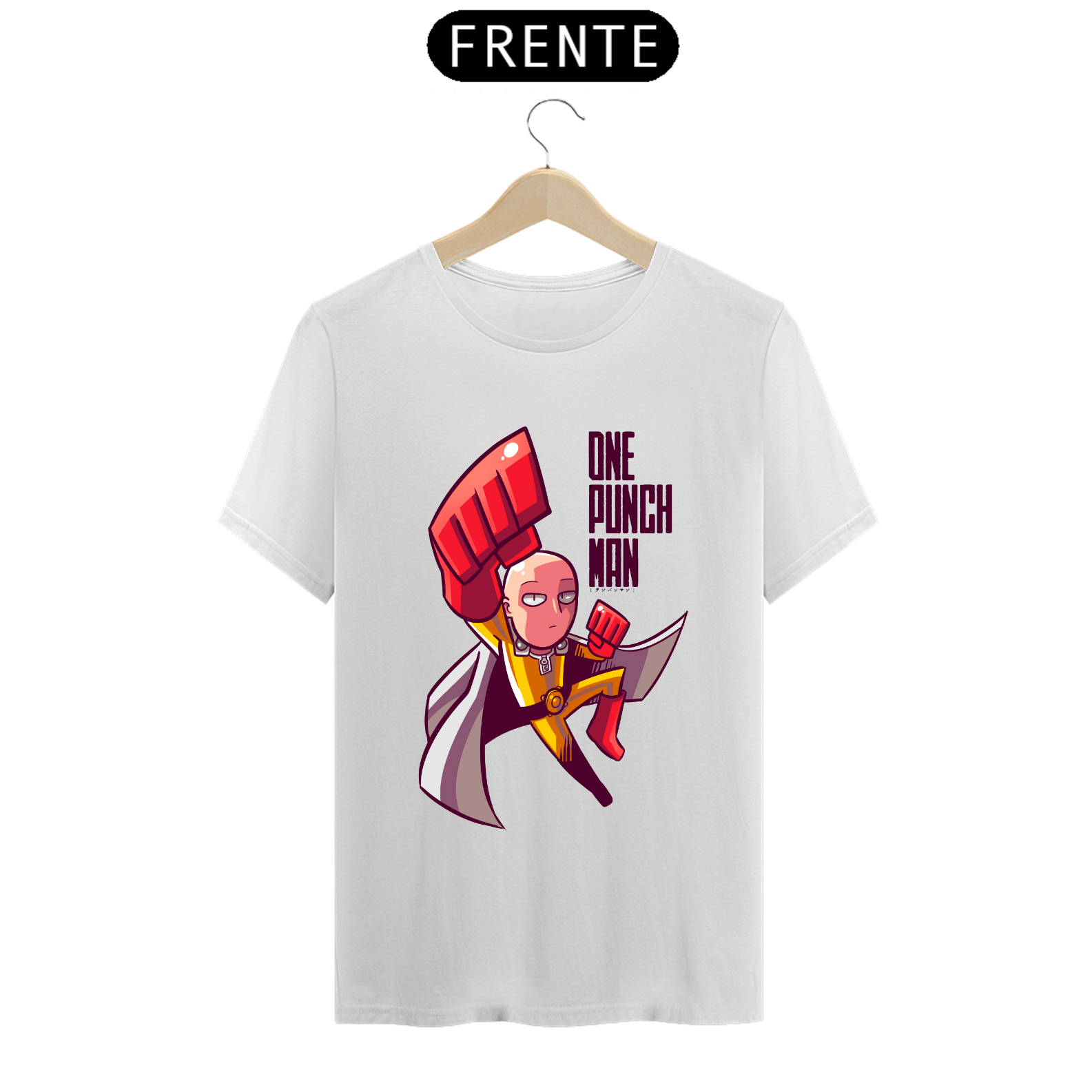 Camiseta - Saitama (One Punch Man)