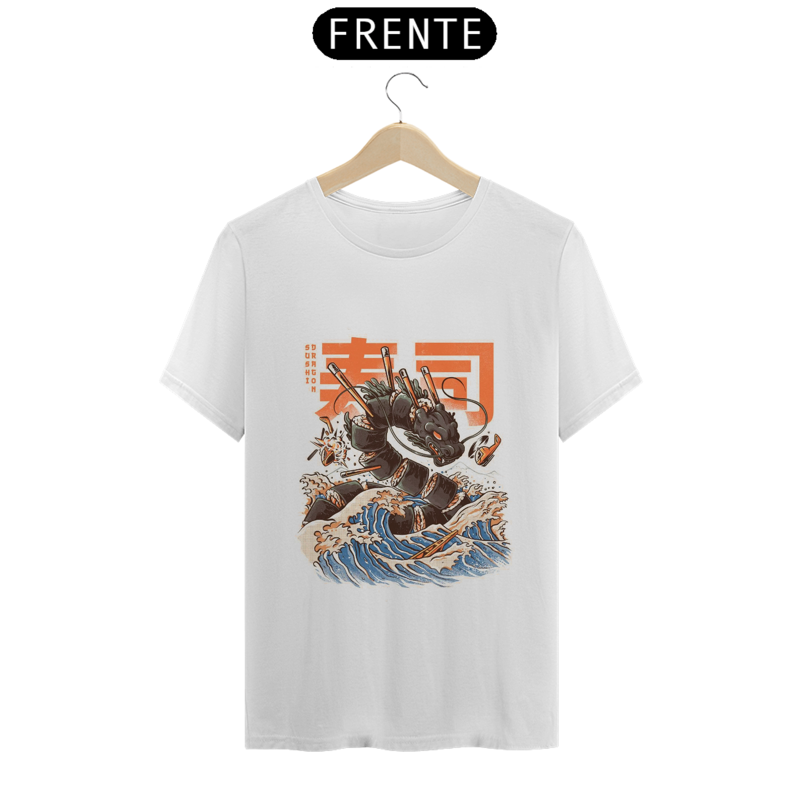 Camiseta - Great Sushi Dragon