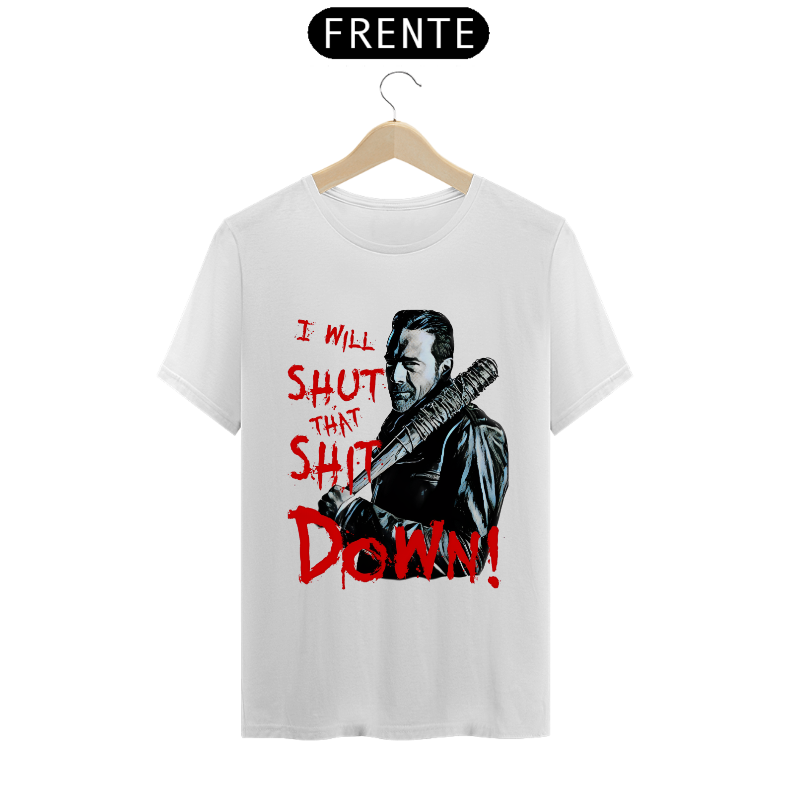 Camiseta - Negan (The Walking Dead)