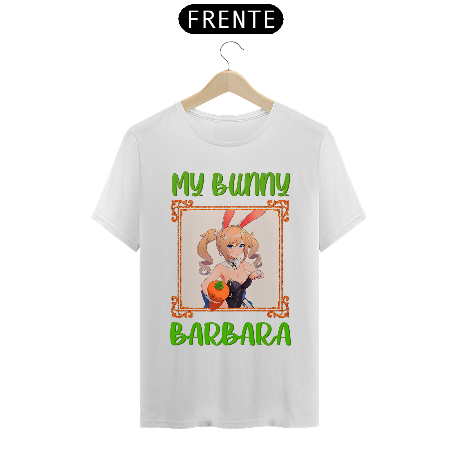 Camiseta - Barbara Bunny (Genshin Impact)