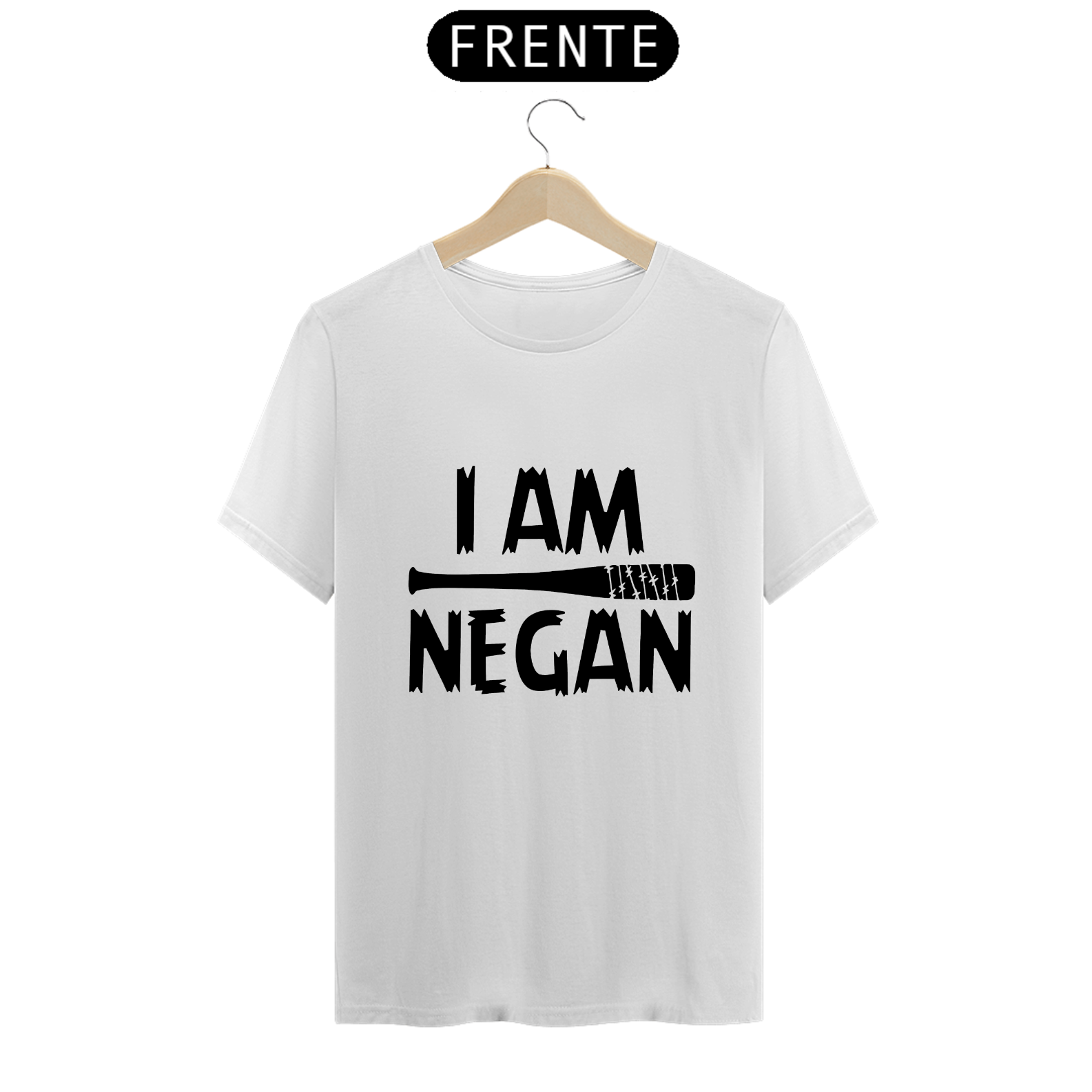 Camiseta - Eu Sou Negan (The Walking Dead)