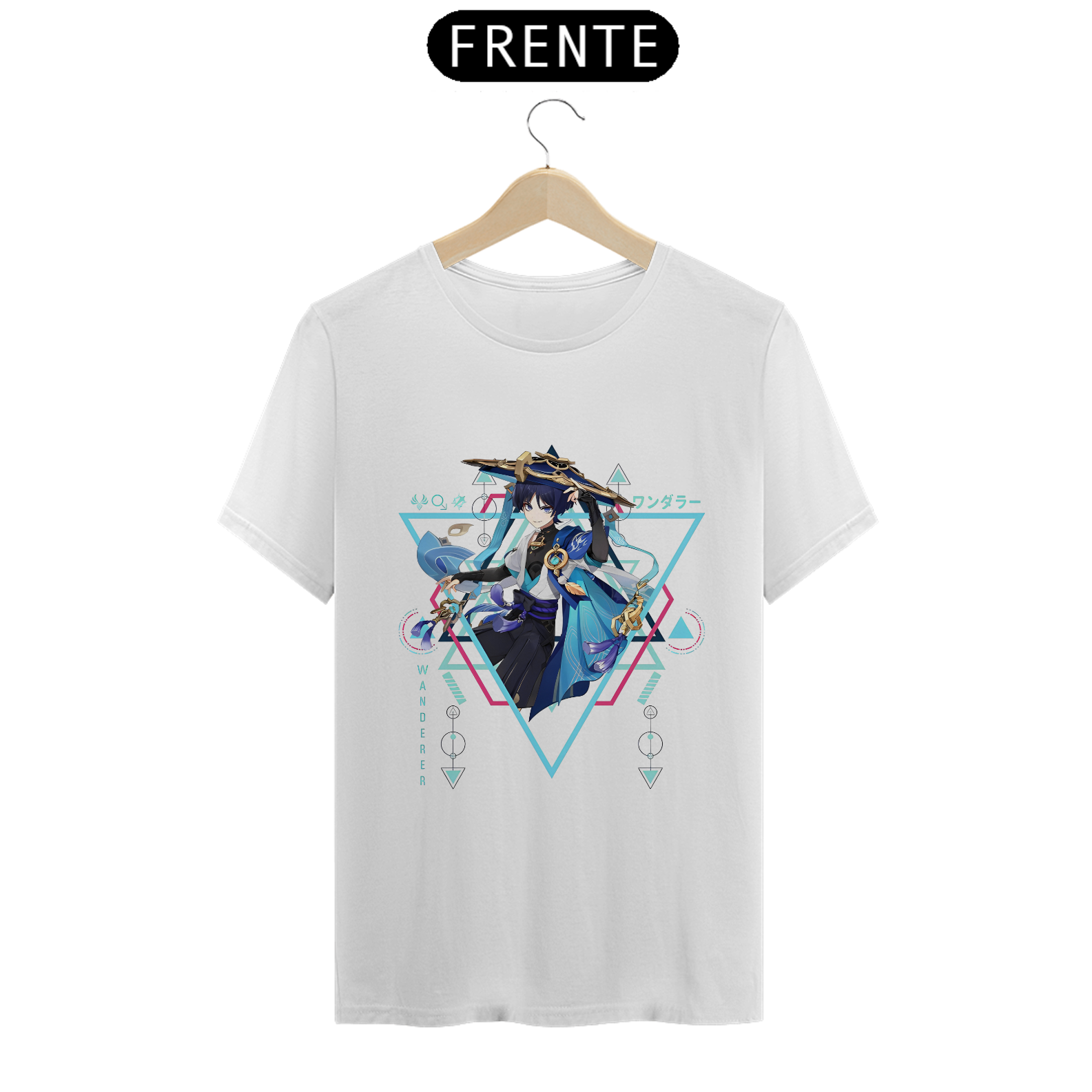 Camiseta - Wanderer (Genshin Impact)