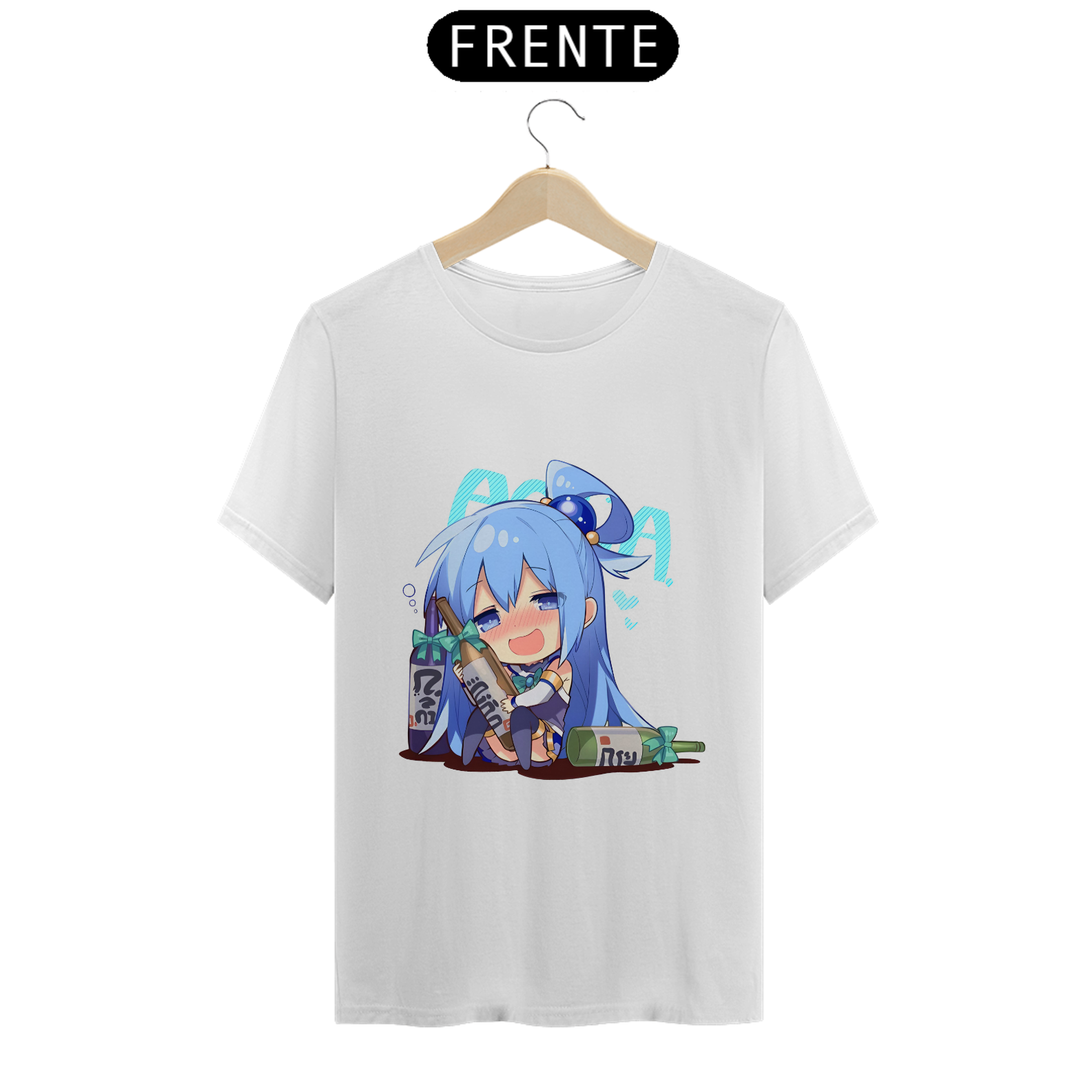 Camiseta - Aqua Chibi (Konosuba)