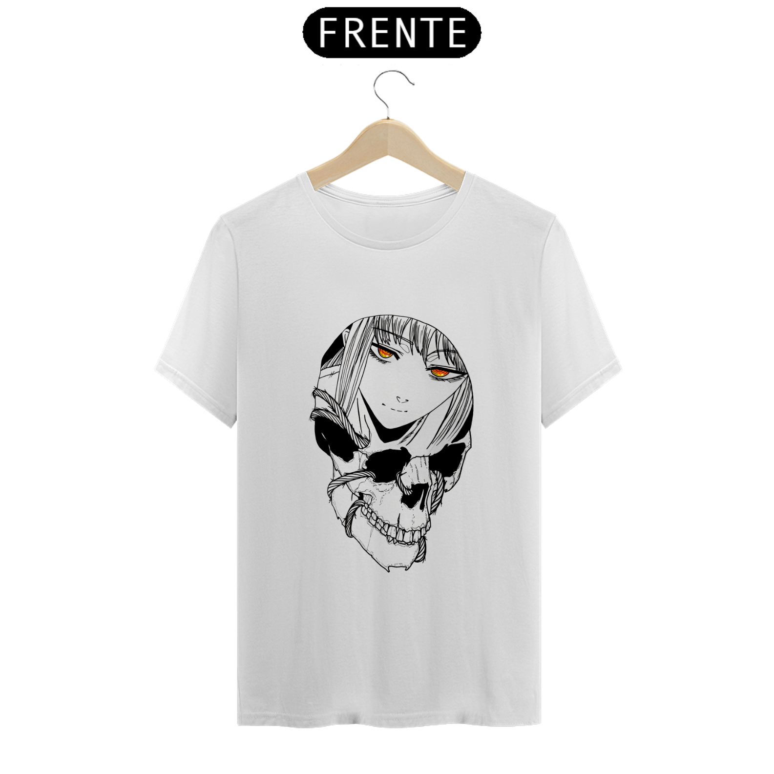 Camiseta - Skull Makima (Chainsaw Man)