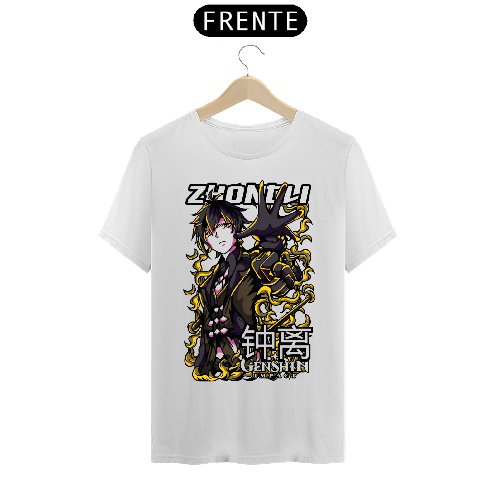 Camiseta - Zhongli (Genshin Impact)