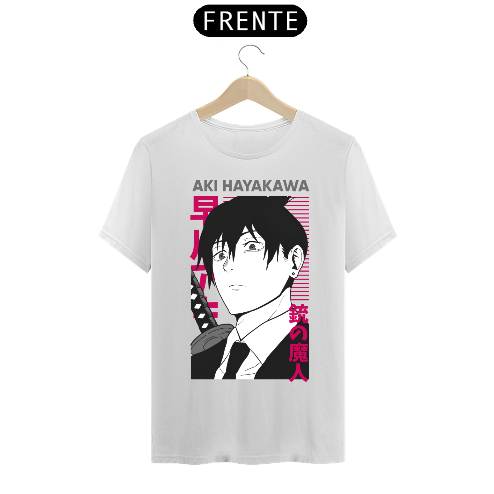 Camiseta - Aki Hayakawa (Chainsaw Man)