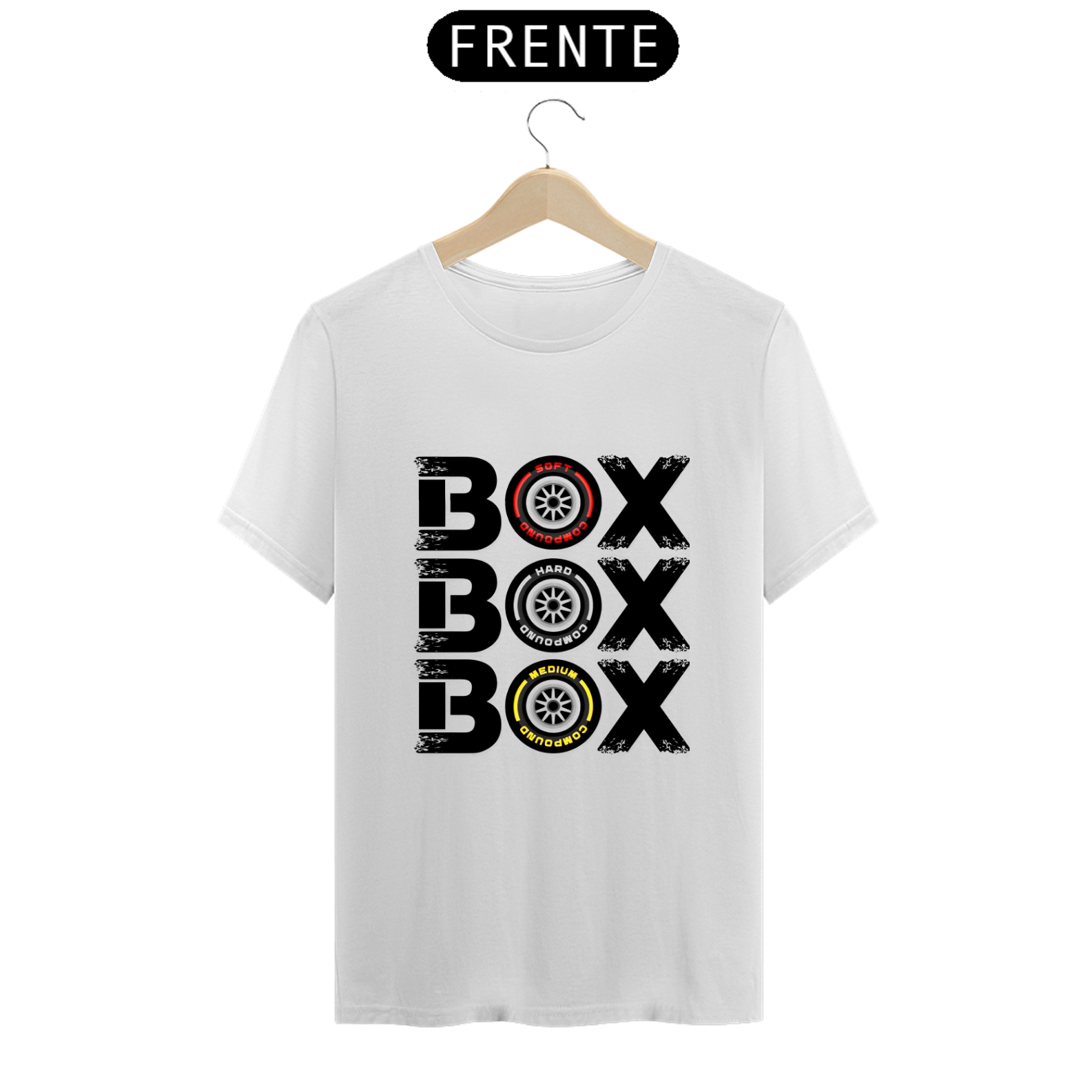 Camiseta - Box Box Box