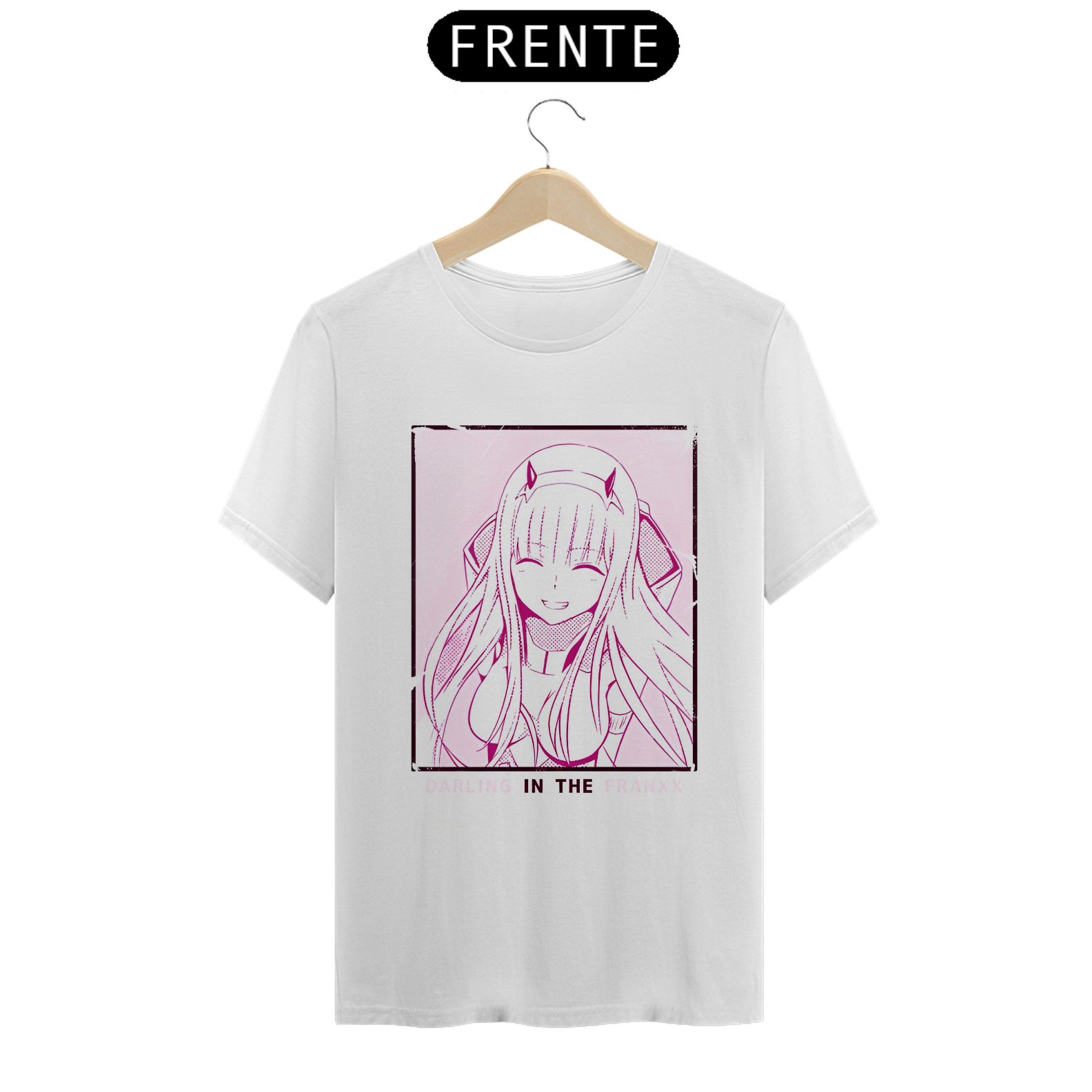 Camiseta - Zero Two (Darling in the Franxx)