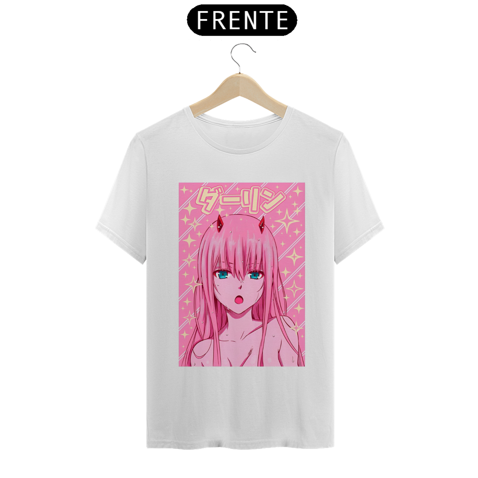 Camiseta - Zero Two (Darling in the Franxx)