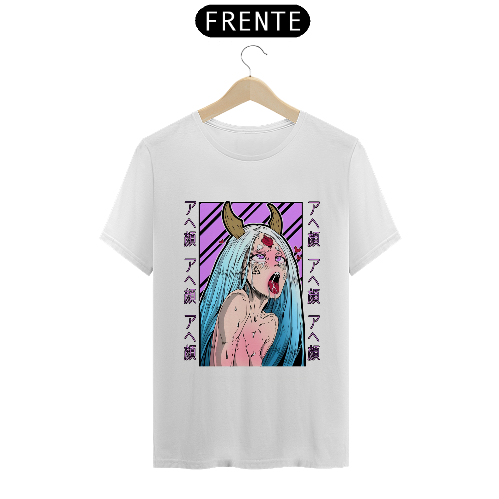 Camiseta - Kaguya Ōtsutsuki Ahegao 