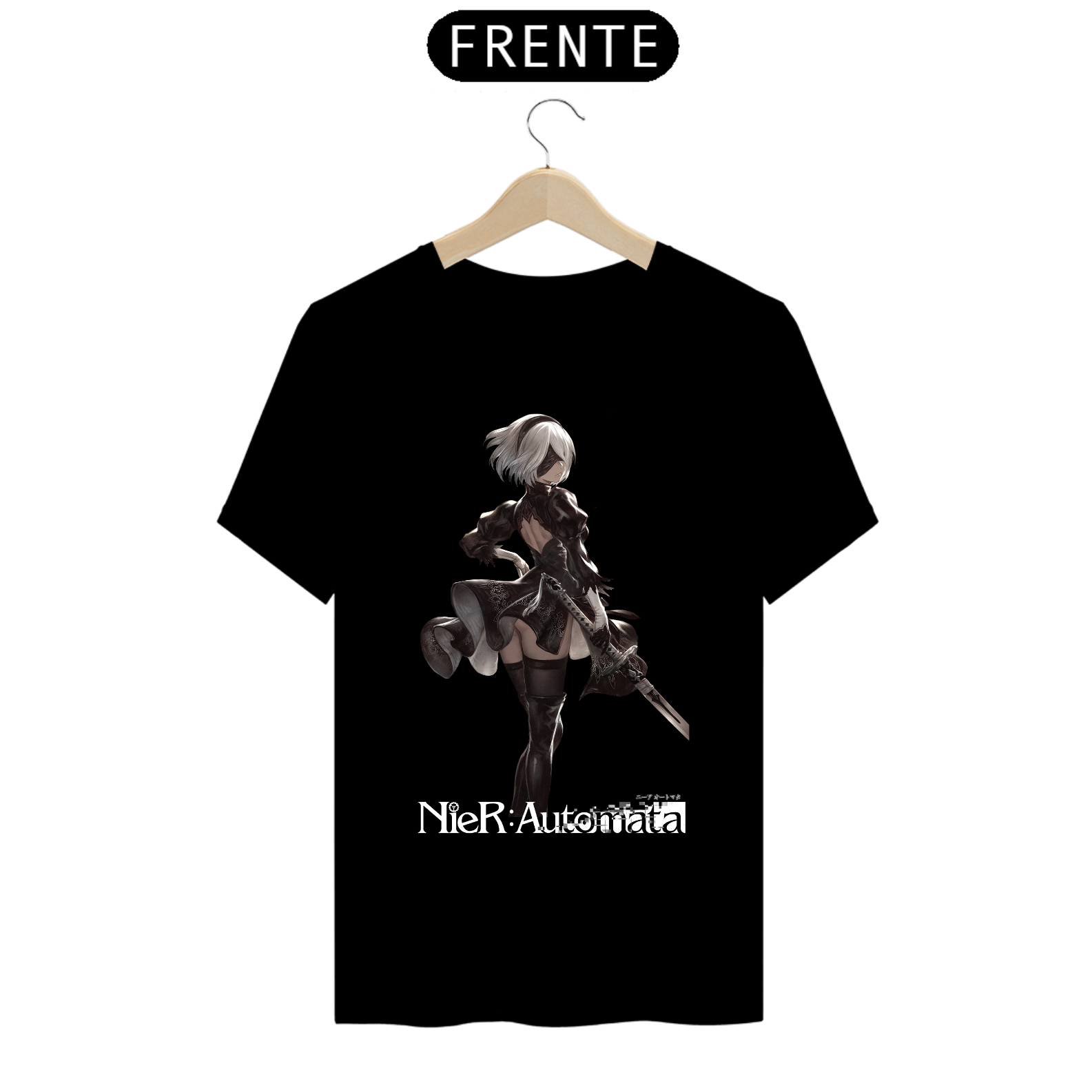 Camiseta - 2B (Nier Automata)