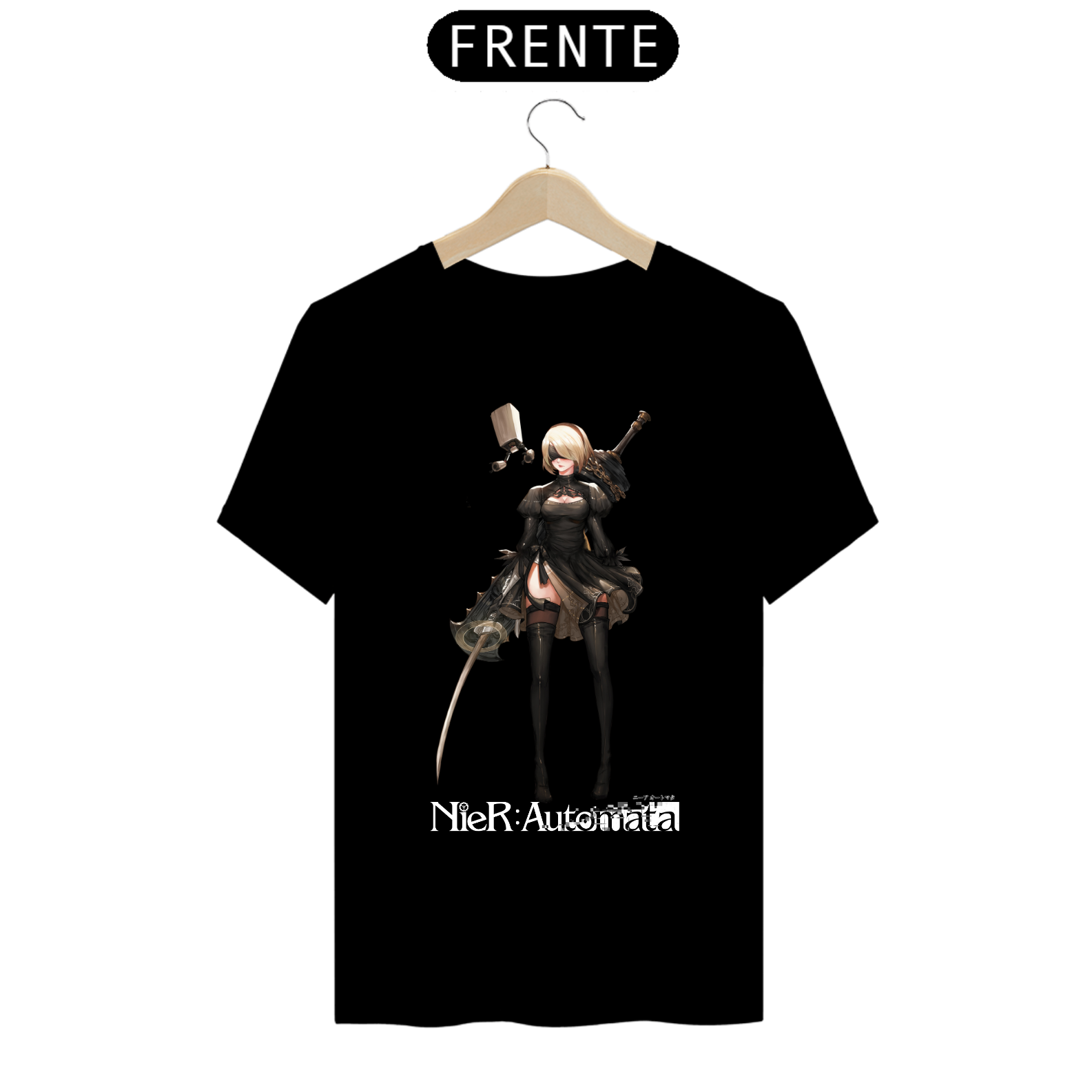 Camiseta - 2B (Nier Automata)