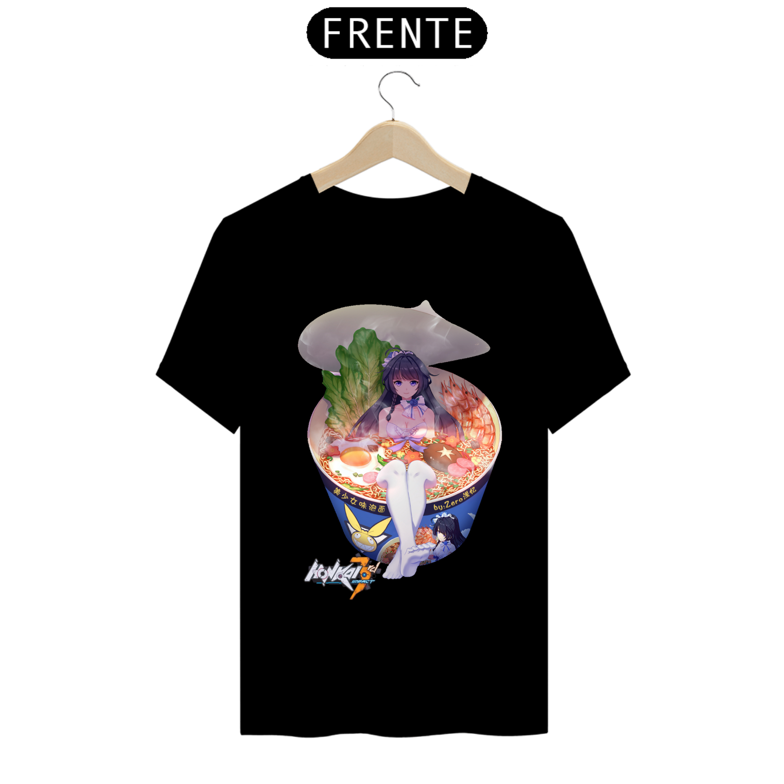 Camiseta - Ramen Mei (Honkai Impact 3rd)