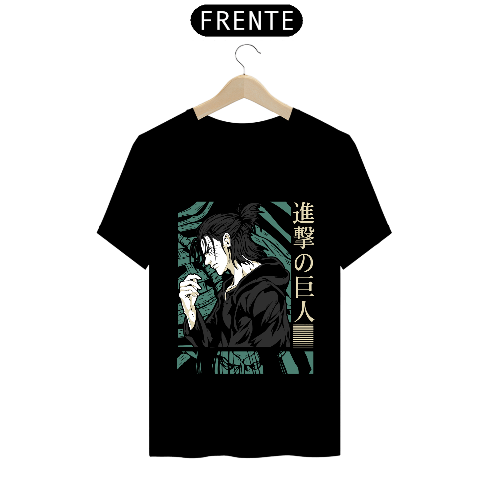 Camiseta - Eren Yeager (Attack on Titan)