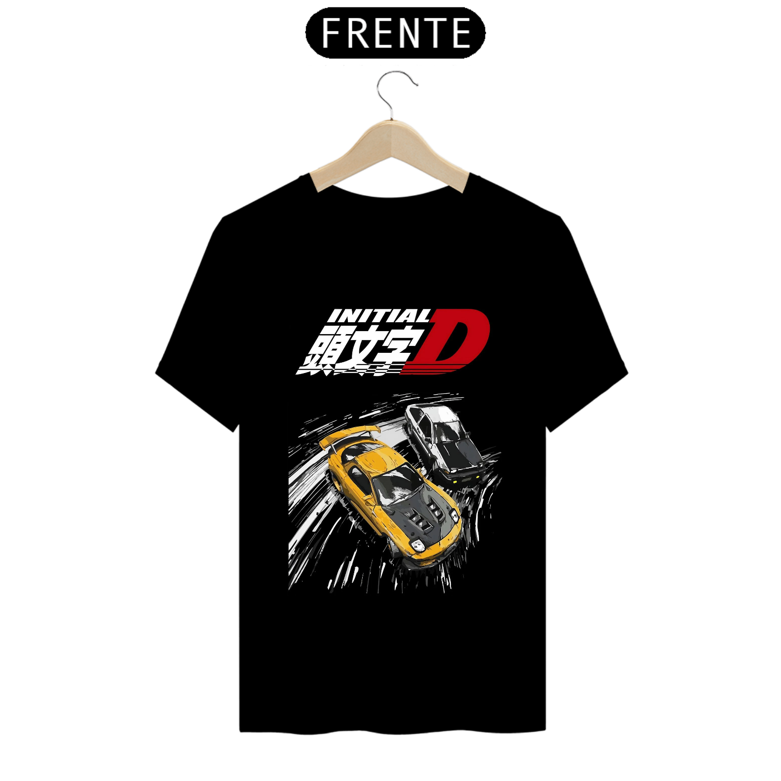 Camiseta - Keisuke vs Takumi (Initial D)