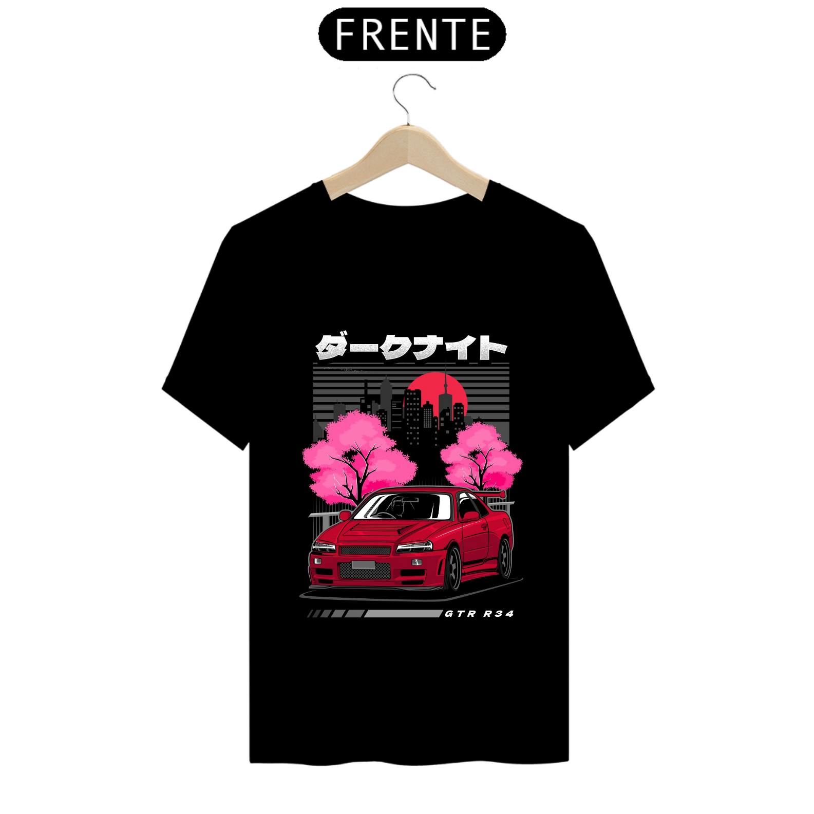 Camiseta - JDM Skyline GTR R34