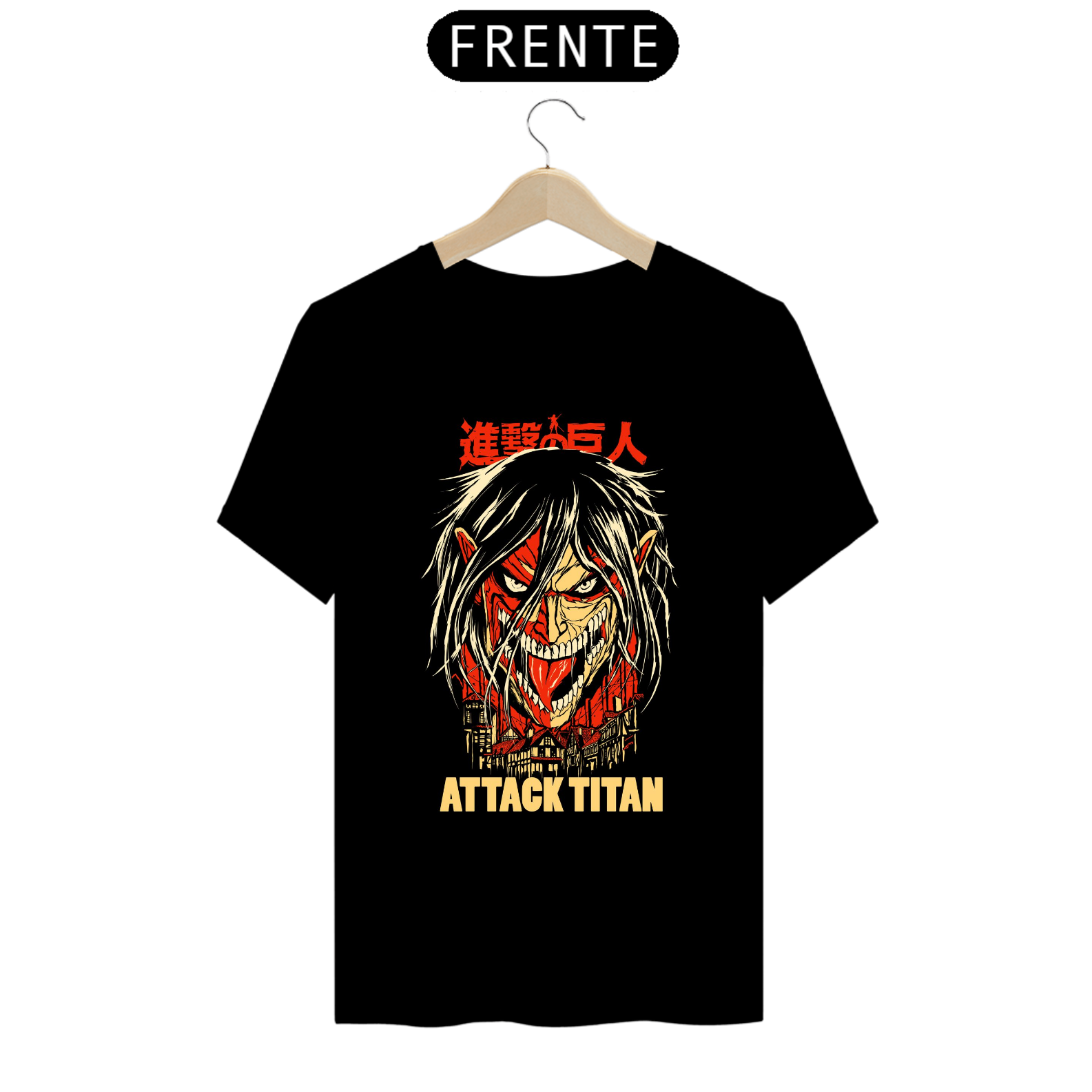 Camiseta - Titã de Ataque (Attack on Titan)