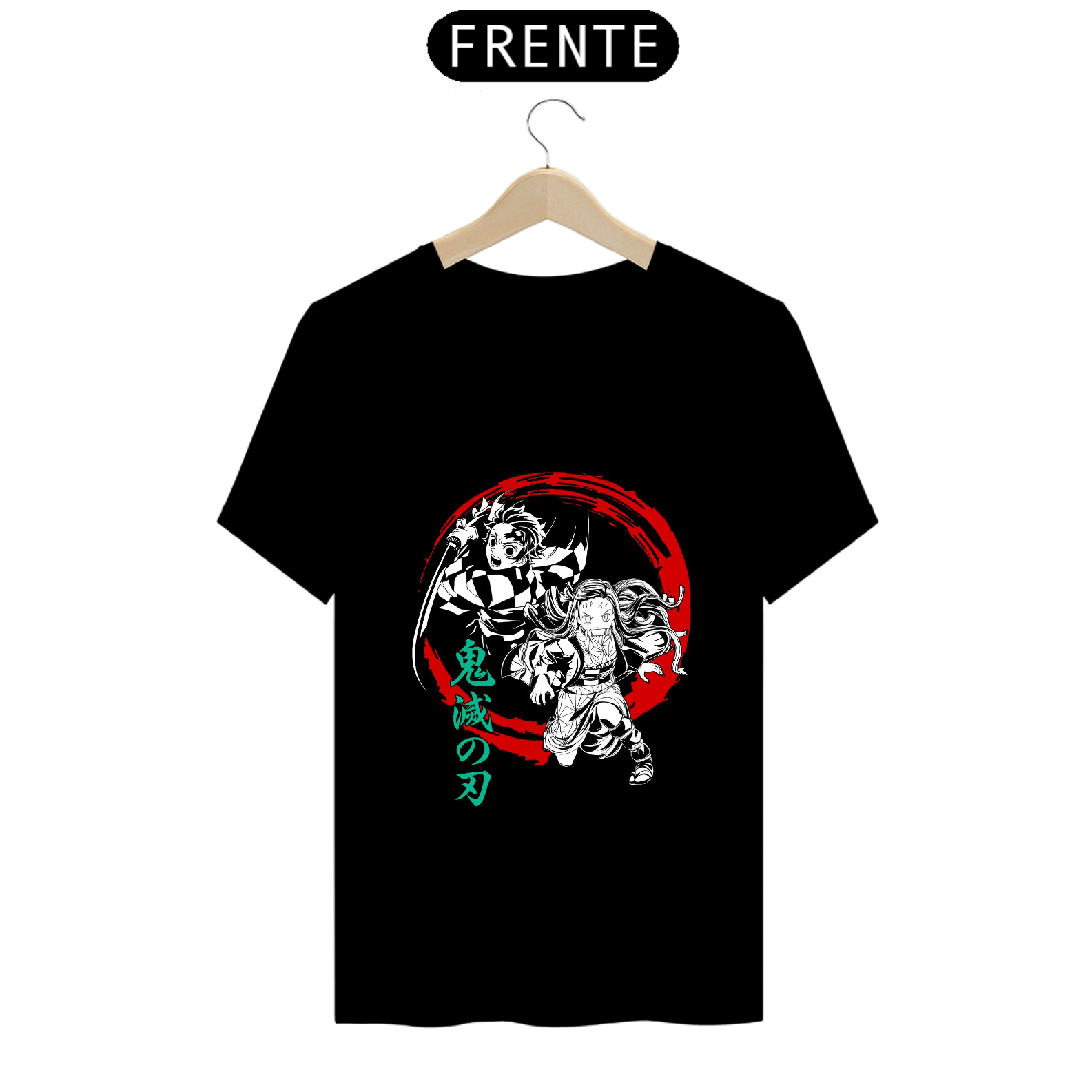 Camiseta - Tanjiro & Nezuko (Demon Slayer)