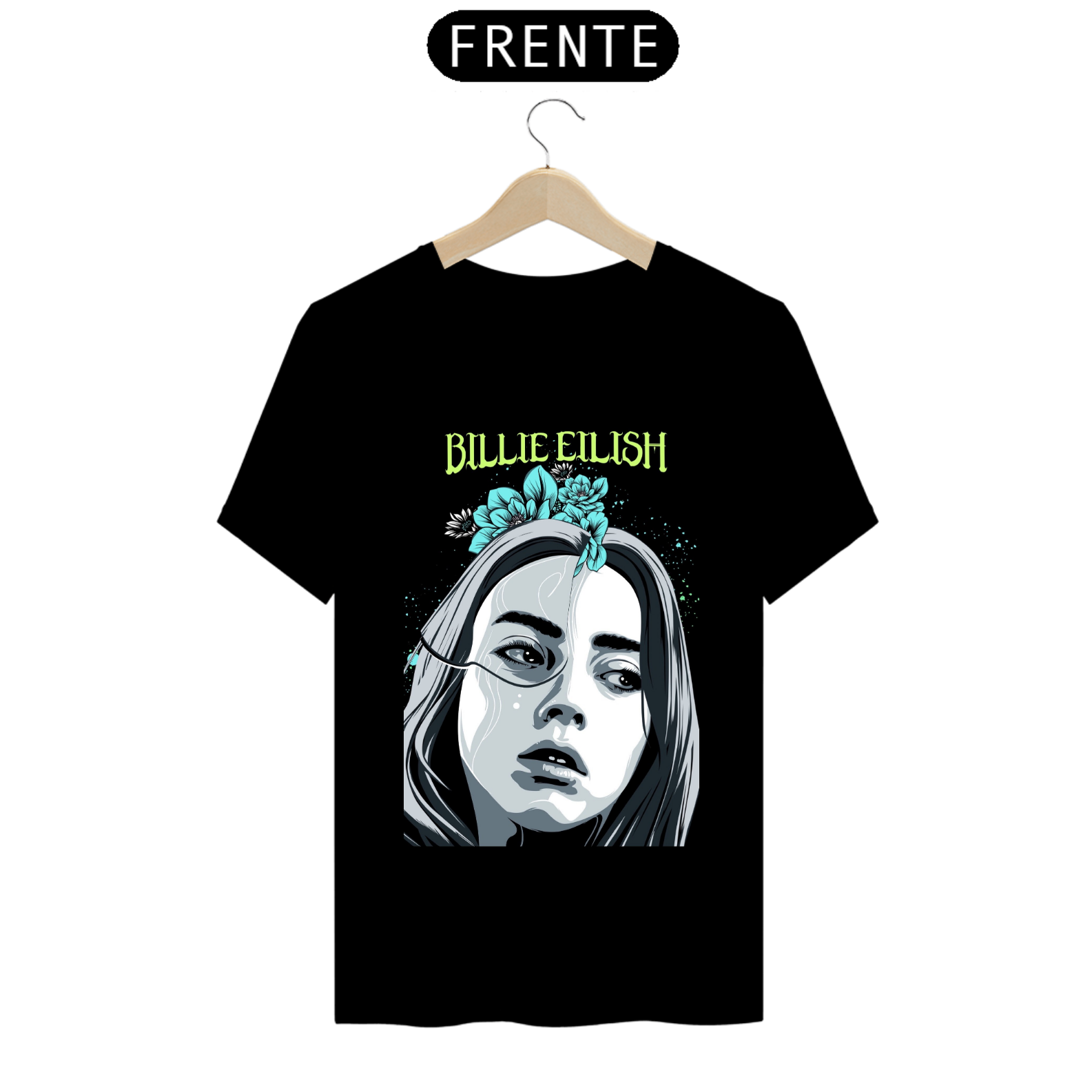 Camiseta - Billie Eilish Dark Blossom