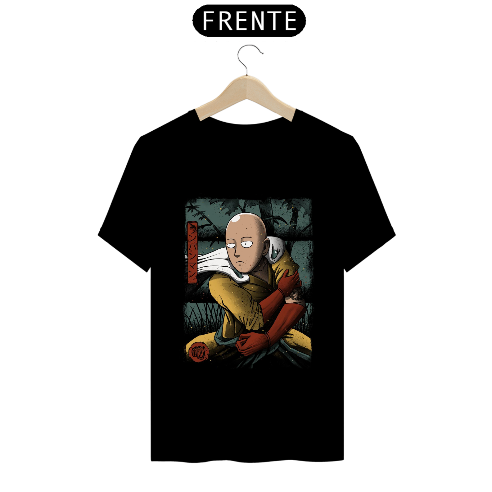 Camiseta - Saitama (One Punch Man)