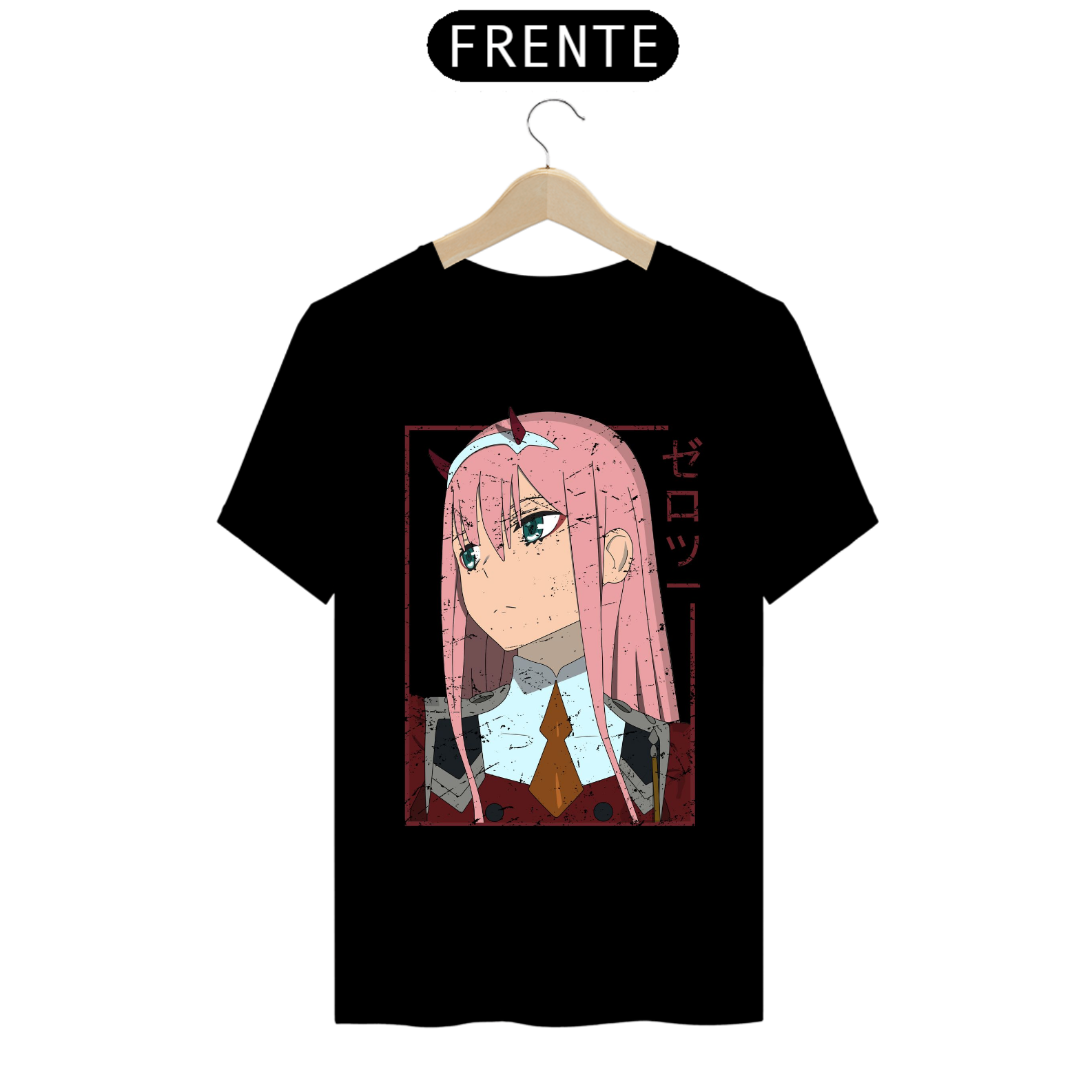 Camiseta - Zero Two (Darling in the Franxx)