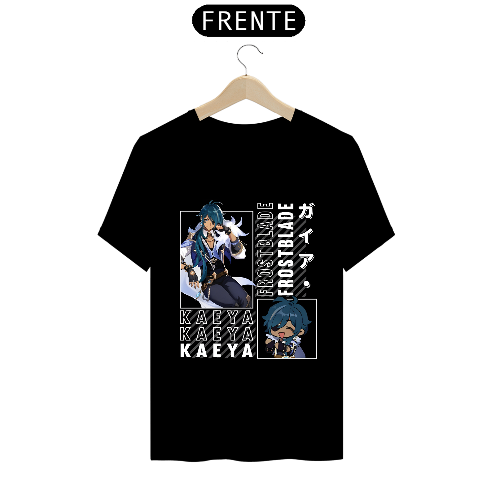 Camiseta - Kaeya (Genshin Impact)