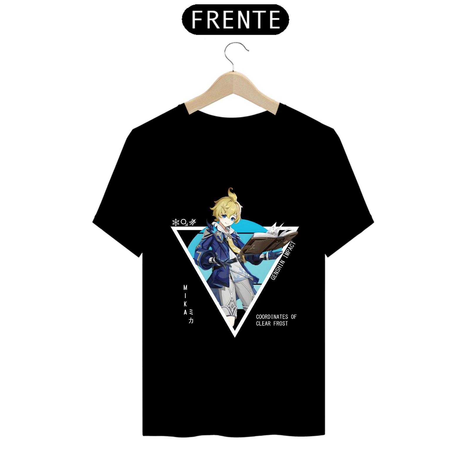 Camiseta - Mika (Genshin Impact)