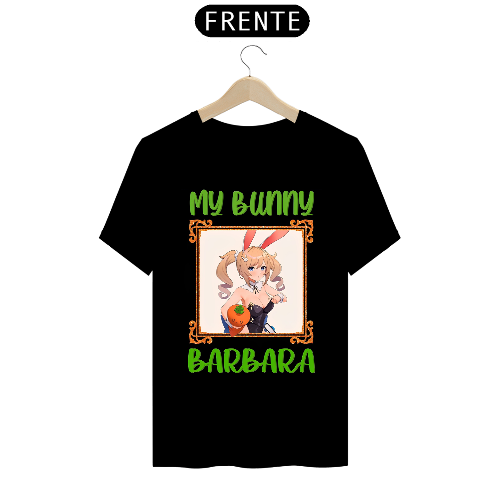 Camiseta - Barbara Bunny (Genshin Impact)