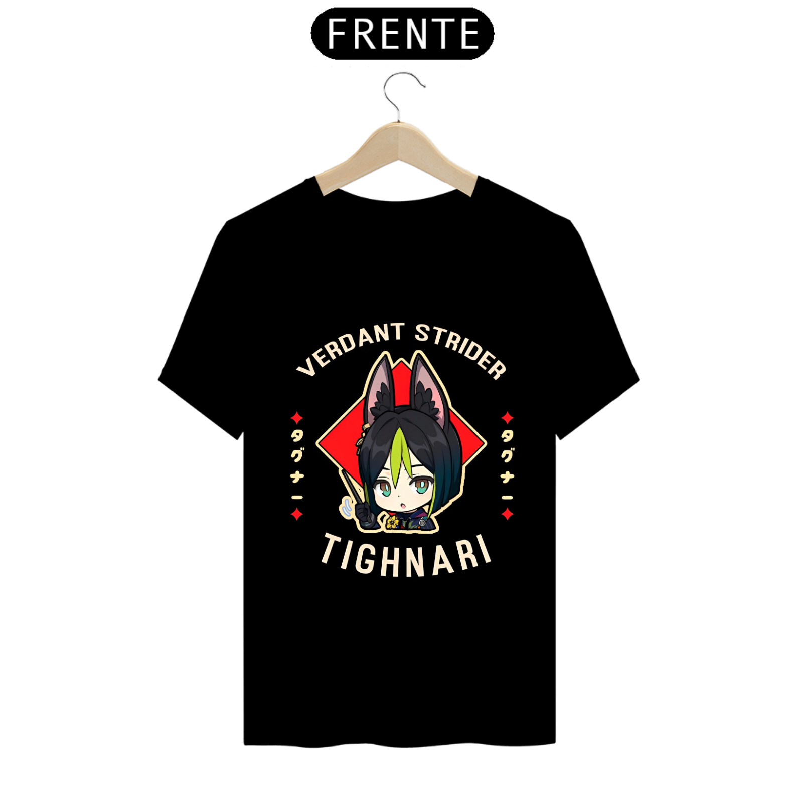 Camiseta - Tighnari Chibi (Genshin Impact)