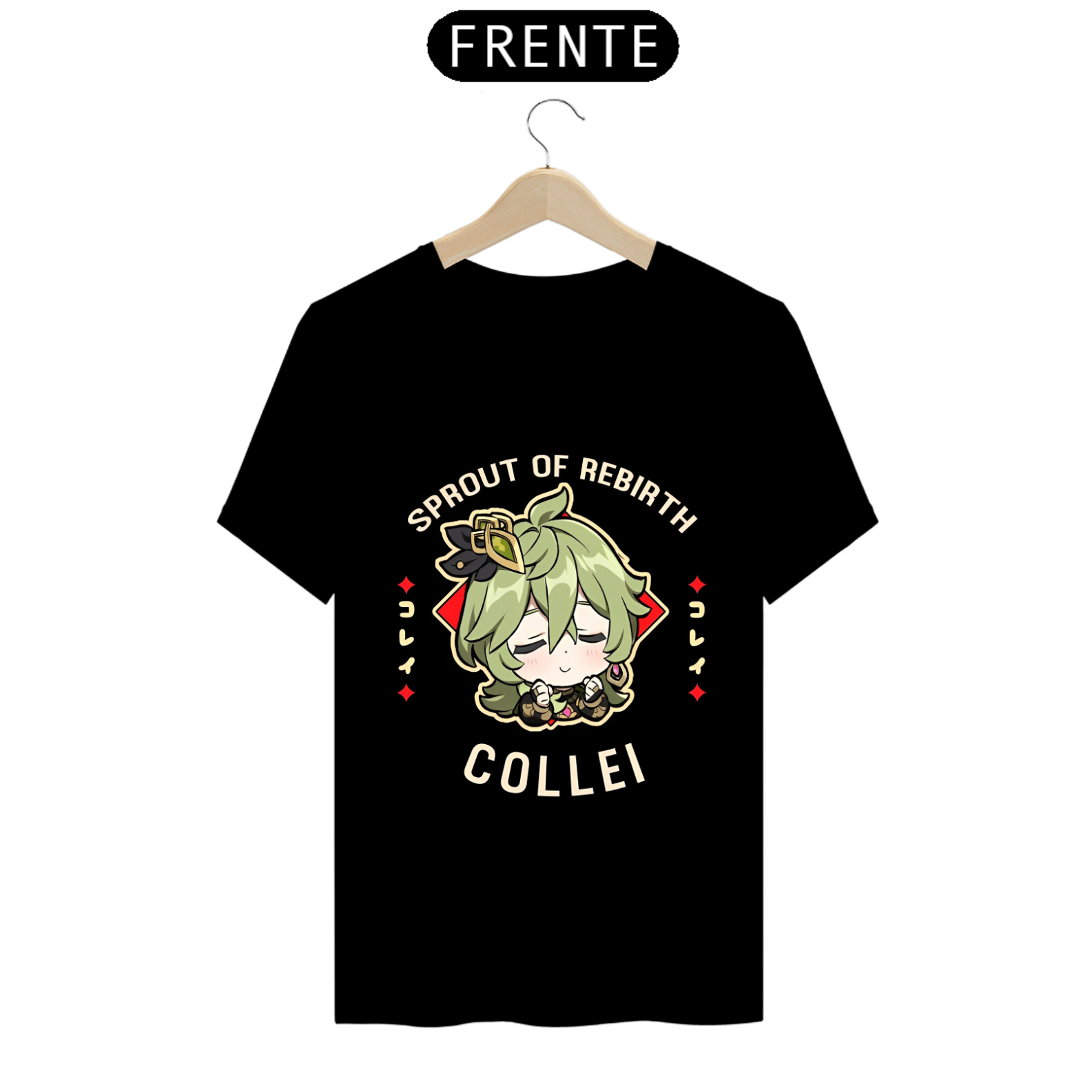 Camiseta - Collei Chibi (Genshin Impact)