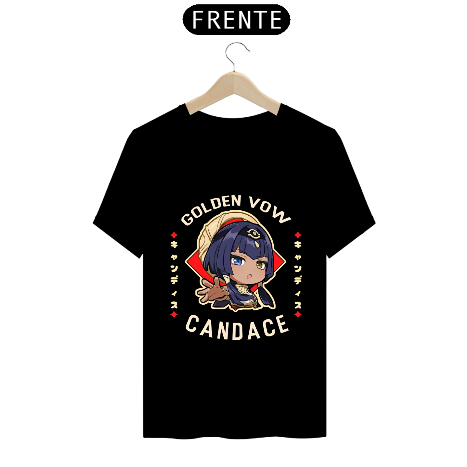 Camiseta - Candace Chibi (Genshin Impact)