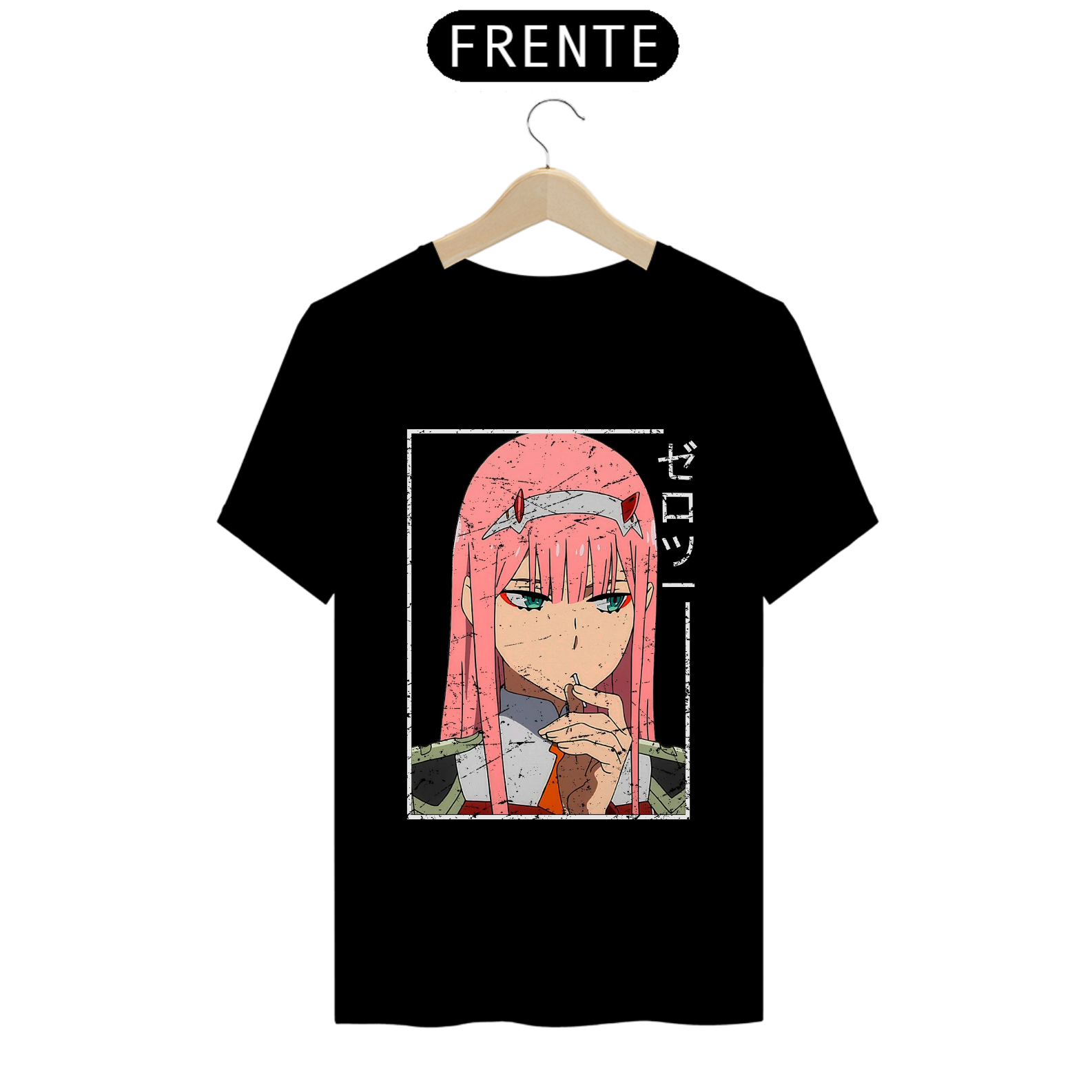 Camiseta - Zero Two (Darling in the Franxx)