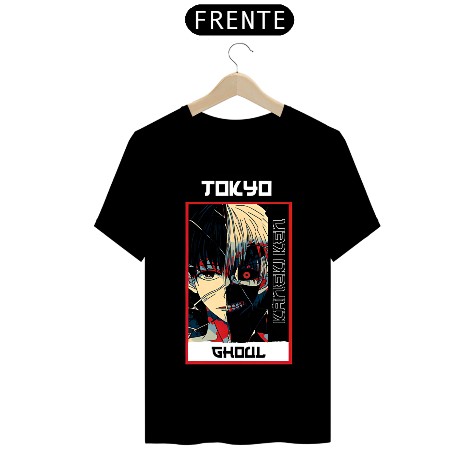 Camiseta - Kaneki Ken (Tokyo Ghoul)