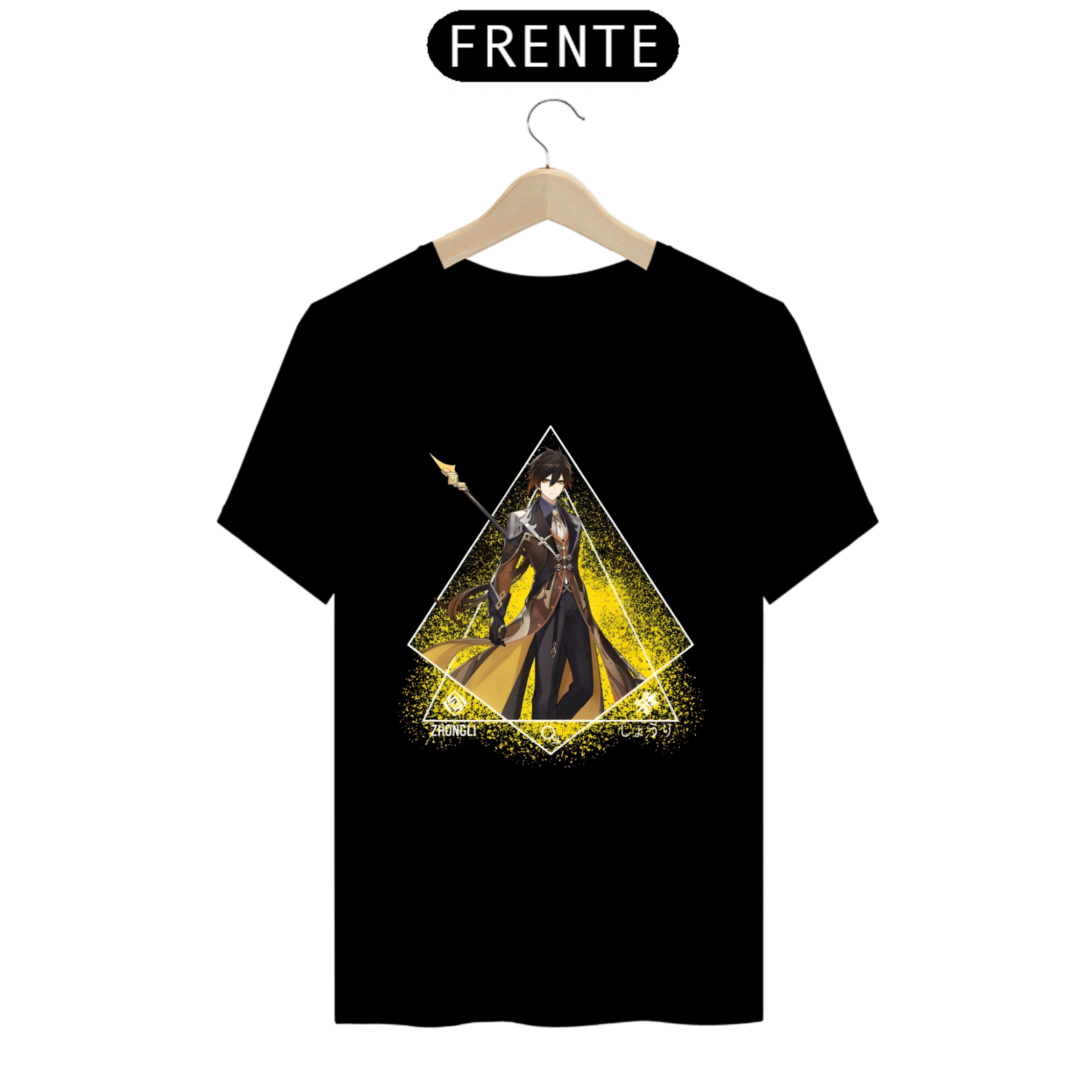 Camiseta - Zhongli (Genshin Impact)